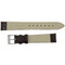 Crocodile Grain Watch Band Brown Leather 16MM