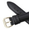 16MM Leather Watch Band Black Leather Classic Calf