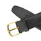 19mm Black Leather Watch Band Smooth Calf 7 3/8 Inch Length