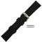 18MM black Robosport ballistic mens watch band