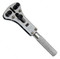 Adjustable waterproof watch back opener wrench with pins