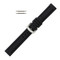 Silicone Watch Band 20MM Black Sport Watch Band Rubber Jelly 7 3/4 Inch Length