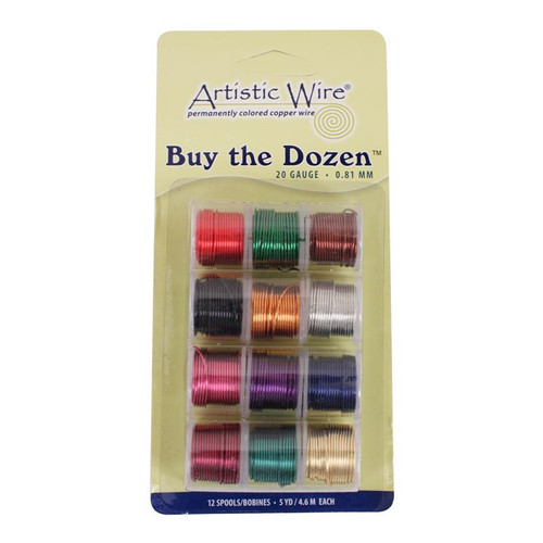 Artistic Wire Buy-The-Dozen 3yd 12-pkg-20 Gauge