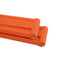 Silicone Watch Band 22mm Orange Sport Watch Band Rubber Jelly