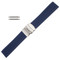 Silicone Watch Band Navy Blue 22mm Sport Watch Band Rubber Jelly 7 7/16 Inch Length