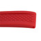 Silicone Watch Band Red 20mm Sport Watch Band Rubber Jelly 7 7/16 Inch Length