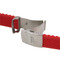 Red Silicone Watch Band 22mm