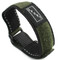 20mm Green Nylon Watch Strap Velcro® Style Sport Band 9 Inch Length