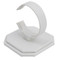 Watch Stand in White Leatherette Material Use to Display Watch