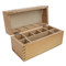 Wooden Storage Box 8 Compartments for Gold Testing Acid and Stone Test Kit