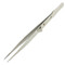 Locking Diamond Tweezers Fine Tip 6 1/4 Inch Stainless Steel