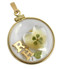 Keepsake Pendant Kit 14K Yellow Gold Small Size