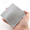 Solid Steel Square Bench Block Repair Pad 4 x 4 Inches Metal Forming Anvil