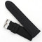 Black Silicone Watch Band 26mm Rubber Strap 8 Inch Length