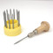 Beading tool set with handle