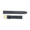Hadley Roma Made To Fit Movado® Style Genuine Java Lizard 15mm Watch Band Black  7 3/8 Inch Length