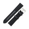 Hadley Roma Anti-Ballistic Material Watch Strap 20mm Black 7 3/4 Inch Length