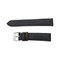 Hadley Roma Anti-Ballistic Material Watch Strap 20mm Black With Red Stitching 7 3/4 Inch Length