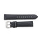 Hadley Roma Anti-Ballistic Material Watch Strap 20mm Black With White Stitching 7 3/4 Inch Length