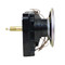 Set of dual-chime quartz clock movement and removable speaker