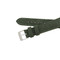 Hadley Roma Genuine Cordura® Watch Strap 20mm Military Green 7 3/4 Inch Length