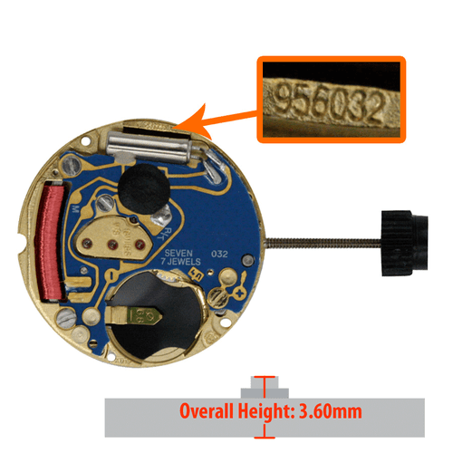 ETA 956.032 Quartz Watch Movement