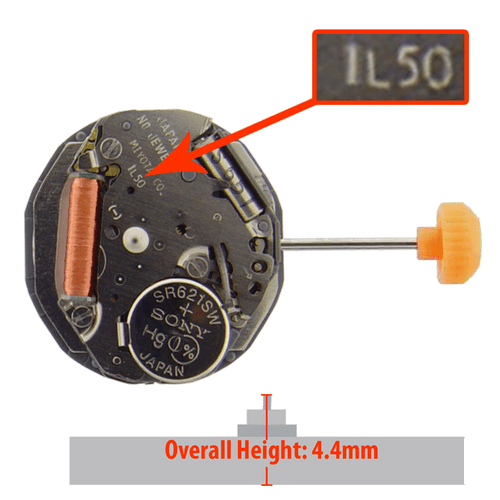 Miyota/Citizen LTD 1L50 Quartz Watch Movements