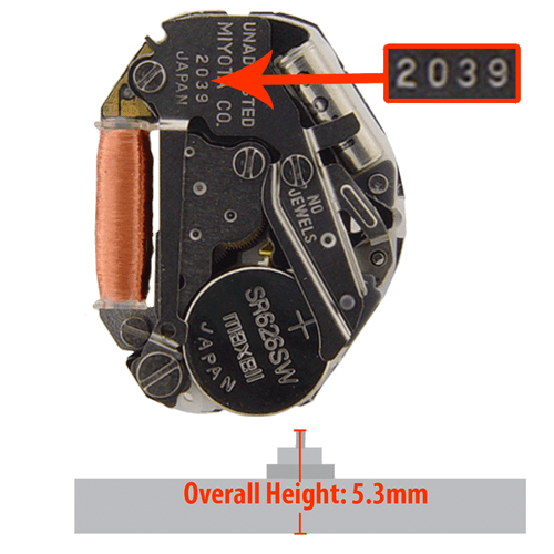 Japanese sales miyota 2035