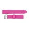 Hadley Roma Link Style Design Silicone Watch Band Hot Pink 18mm