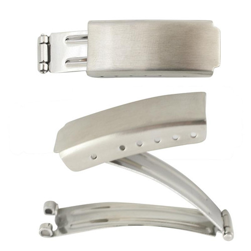 Stainless Steel Fold Over Buckles for Watch Bands