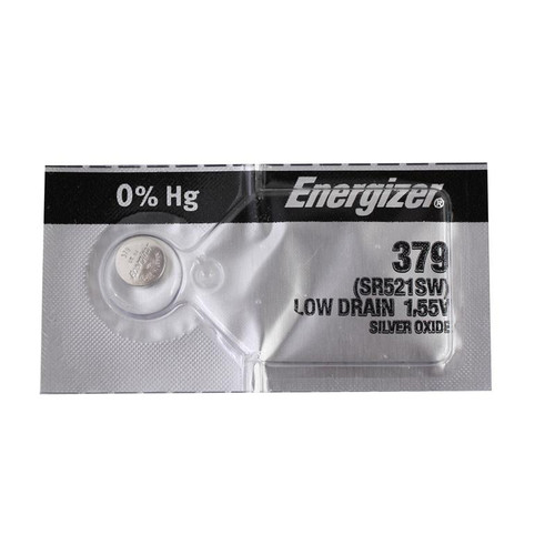 2 Energizer 379 SR521SW G0 Batterie Argento 1.55V Batteria Per - Foto 6