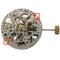 Chinese Mechanical Watch Movement With Silver Plates CH2189S Overall Height 6.6mm