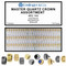 144 piece Master quartz watch crown assortment