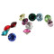 Faceted Swarovski Crystals Round Assorted Birthstone Colored Rhinestones