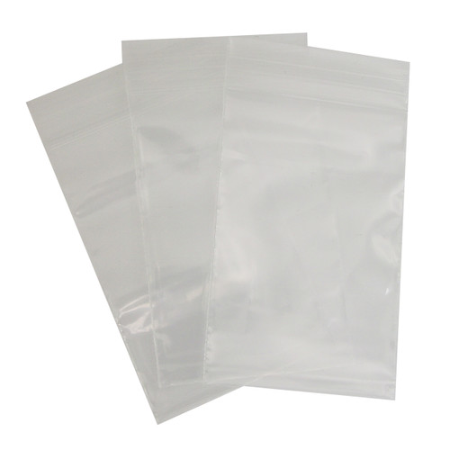 Reclosable Poly Bags 4 mil Pkg of 100