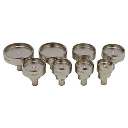 Horotec Rolex® Case Back Remover Dies for Key Set of 8 MSA 07.311