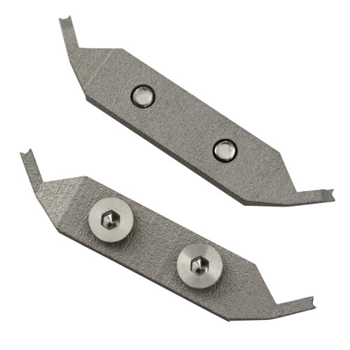 Replacement Curved Ergonomic Forks for Horofix Spring Bar Tweezers