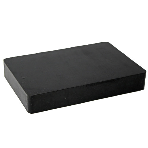 Bench Rubber Mat Solid Durable Rubber Surface Pad Work Block 6 x 12 x 1/4