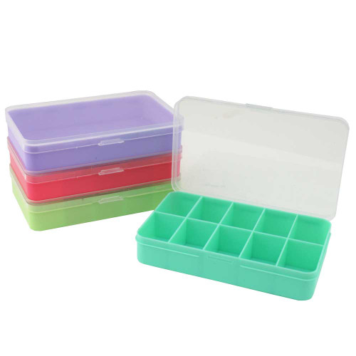 Individual Clear Plastic Storage Boxes