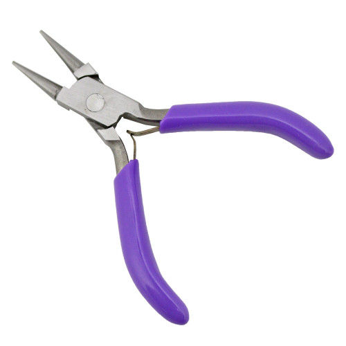 Mini Purple Flat Nose Pliers for Jewelry Making 46-1033 