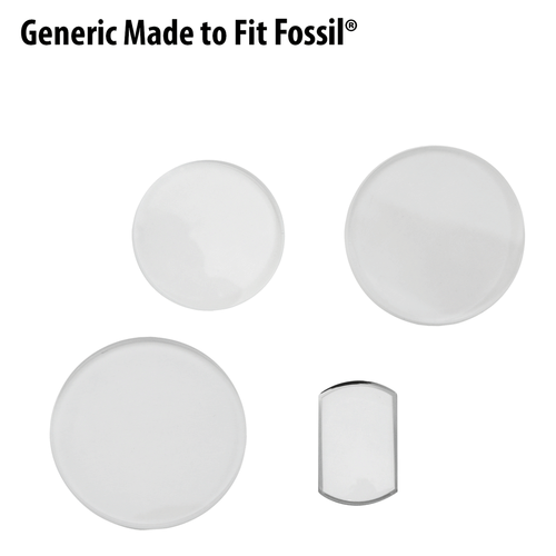 Imitation Watch Crystals Made To Fit Fossil® Brand Watches
