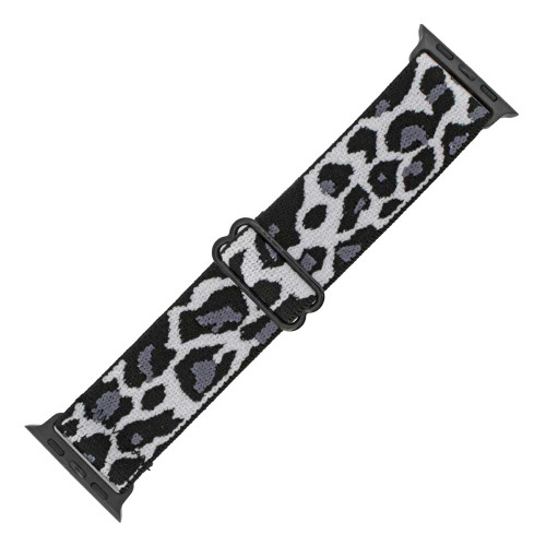 Disco Leopard Black & White Apple Watch Band il_fullxfull.5842346040_q6kf.jpg main image 2