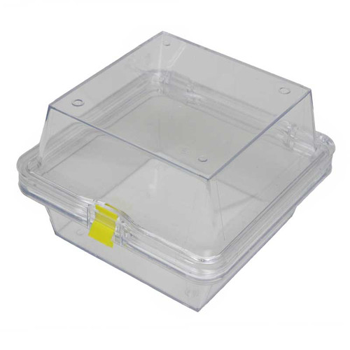 Elastic Membrane Boxes with Hinged Lids 50 x 50mm