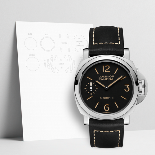 Anti Scratch Watch Shells™ Protective Film for Panerai® PAN-00915