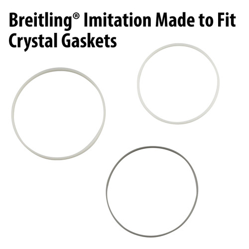 Imitation Made To Fit Breitling® Crystal Gasket I Ring Refills
