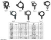 Wire Loom Routing Clip Size Chart