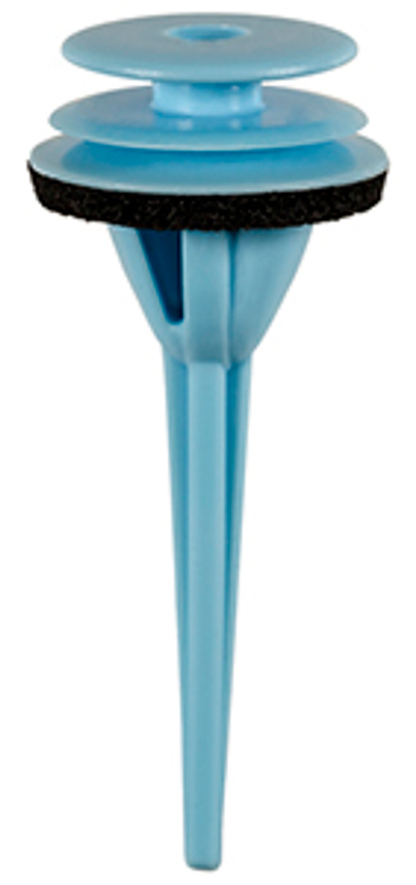 License Plate Panel Retainer With Sealer
Blue Nylon
Top Head Diameter: 15mm
Middle Head Diameter: 16mm
Bottom Head Diameter: 18mm
Stem Diameter: 10.5mm
Stem Length: 39mm
Hyundai Equus 2011 - On
OEM# 37378-3N000
25 Per Box