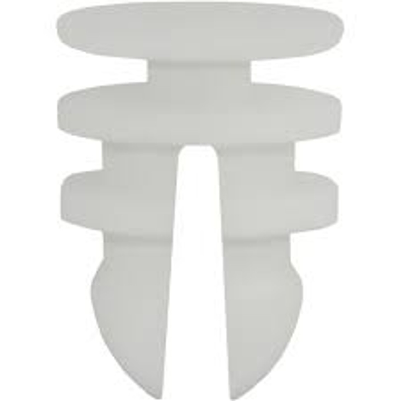 Pcs/Unit 50
Finish White Nylon
Bottom Head Diameter 15MM
Top Head Diameter 15mm
Stem Diameter 12mm
Stem Length 9.5mm
Overall Height 20mm
Middle Head Diameter 15mm
Type Retainer

Tesla OEM: 109269600B, 1092696-00-B