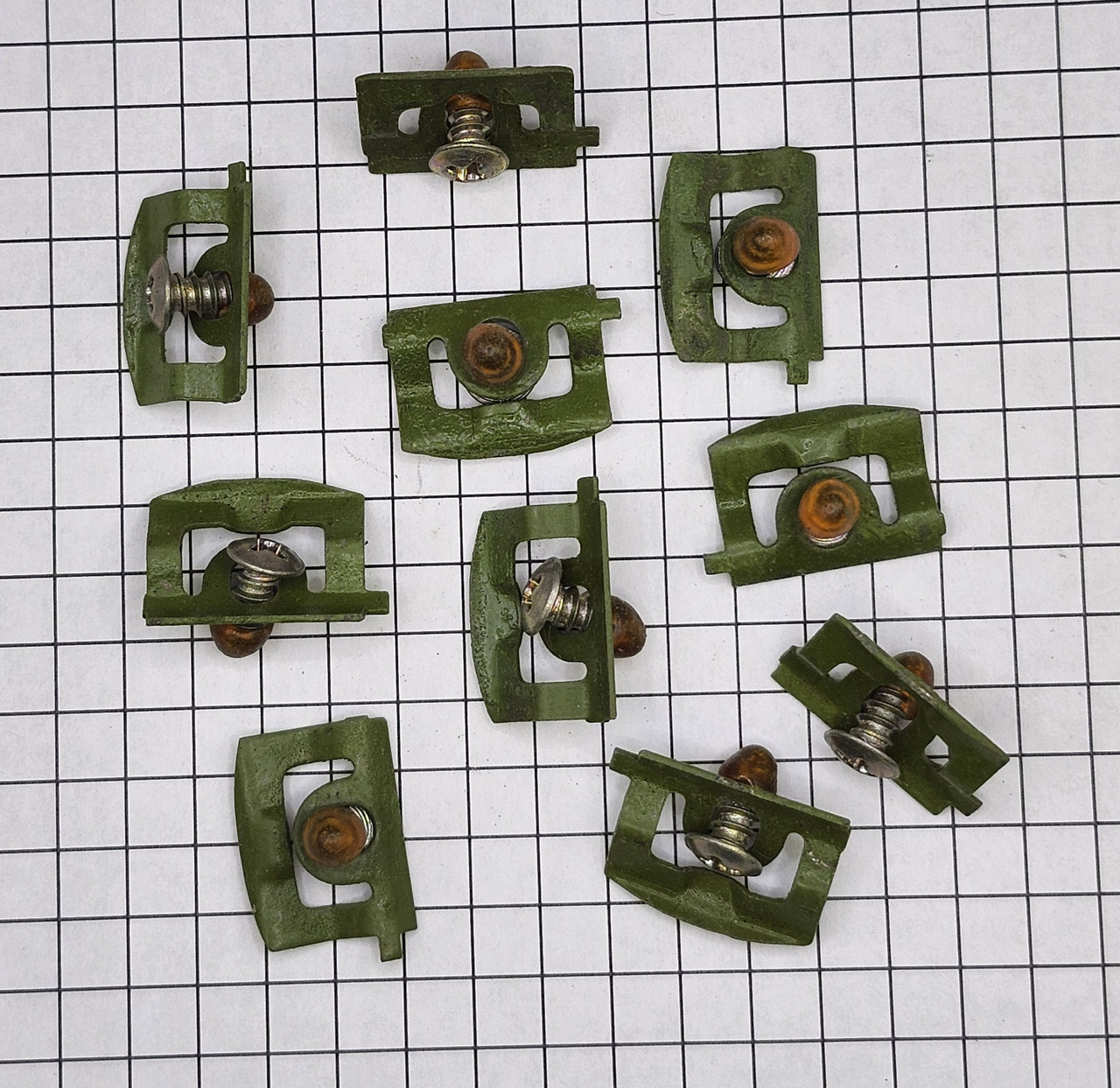 1968-1972 CHRYSLER Reveal Moulding Fasteners 6002263 NOS - SOLD INDIVIDUALLY