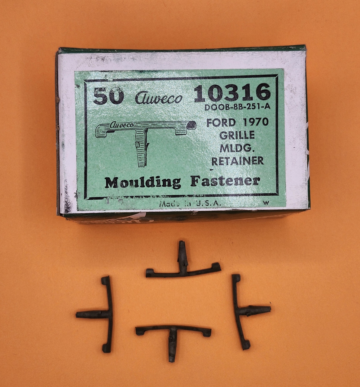 Ford Grille Moulding Retainer Ford Grille Moulding Retainer